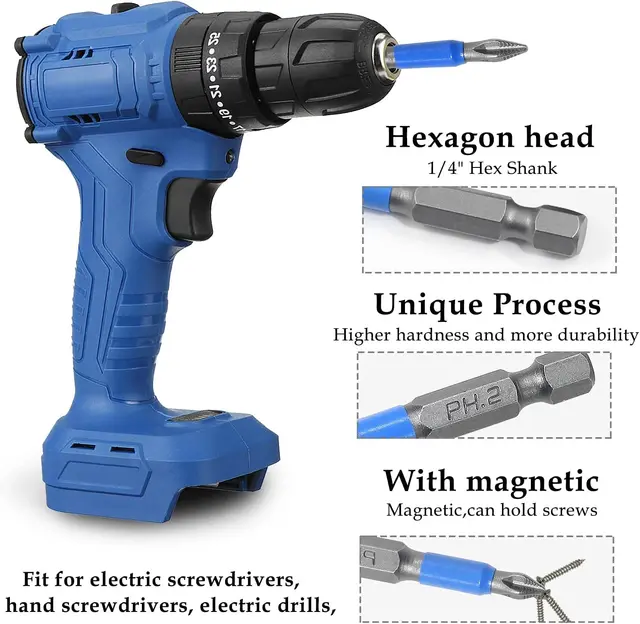 Set 40 Punte Per Cacciavite Draper 82404 - Acciaio Al Cromo Vanadio, Custodia Portatile - 2