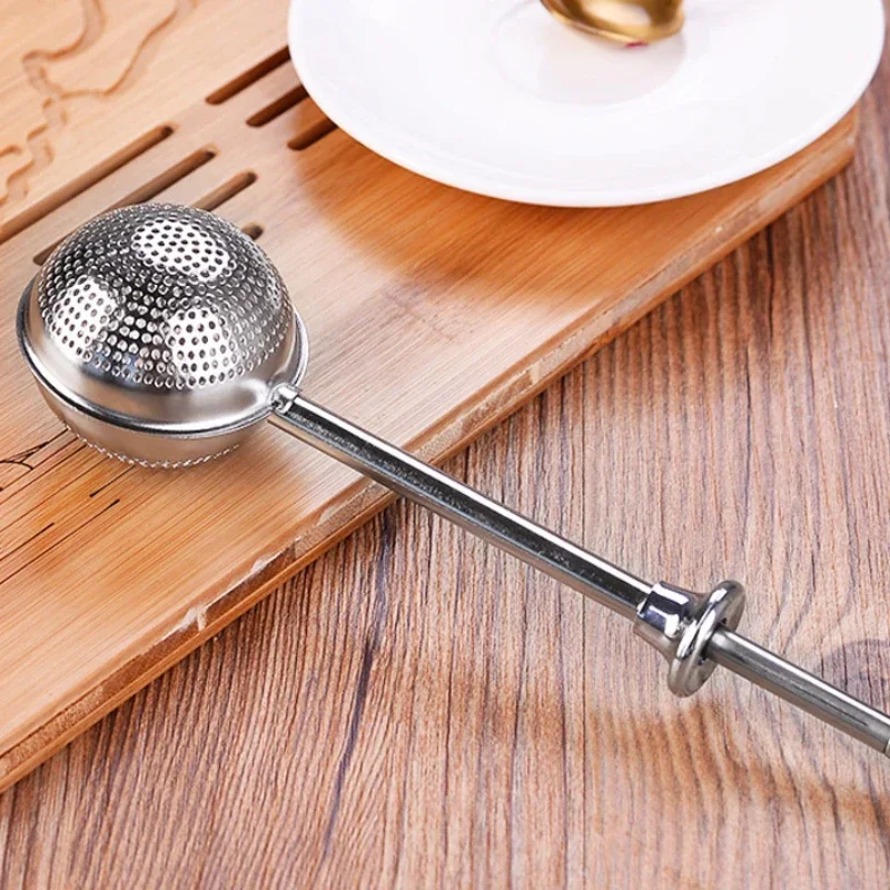 Stainless Steel Tea Infuser Strainer Mesh Teaspoon Filter Metal Loose Leaf Tea Bag Strainer Kitchen Teaware Kitchen Tea