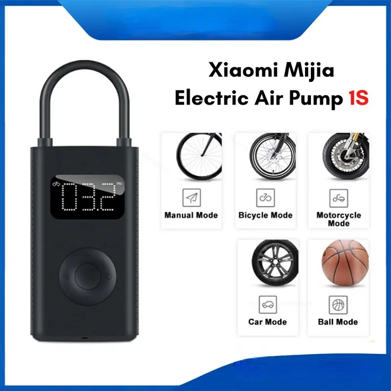 Xiaomi Mijia Portable Electric Air Compressor 2, Electric Scooter Pump  Inflator Digital Tire Pressure Detection 6 Modes - AliExpress