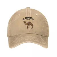 Camel Accessories Men Women Trucker Hat Animal Distressed Washed Caps Hat Vintage Outdoor Running Golf Adjustable Fit Headwear 1