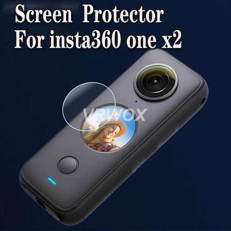 1/3/5Pcs Pellicola Protettiva In Vetro Temperato Per Insta360 One X2 Per Insta 360 One X2 Accessorio Per Fotocamera Len Film Protezione In Vetro