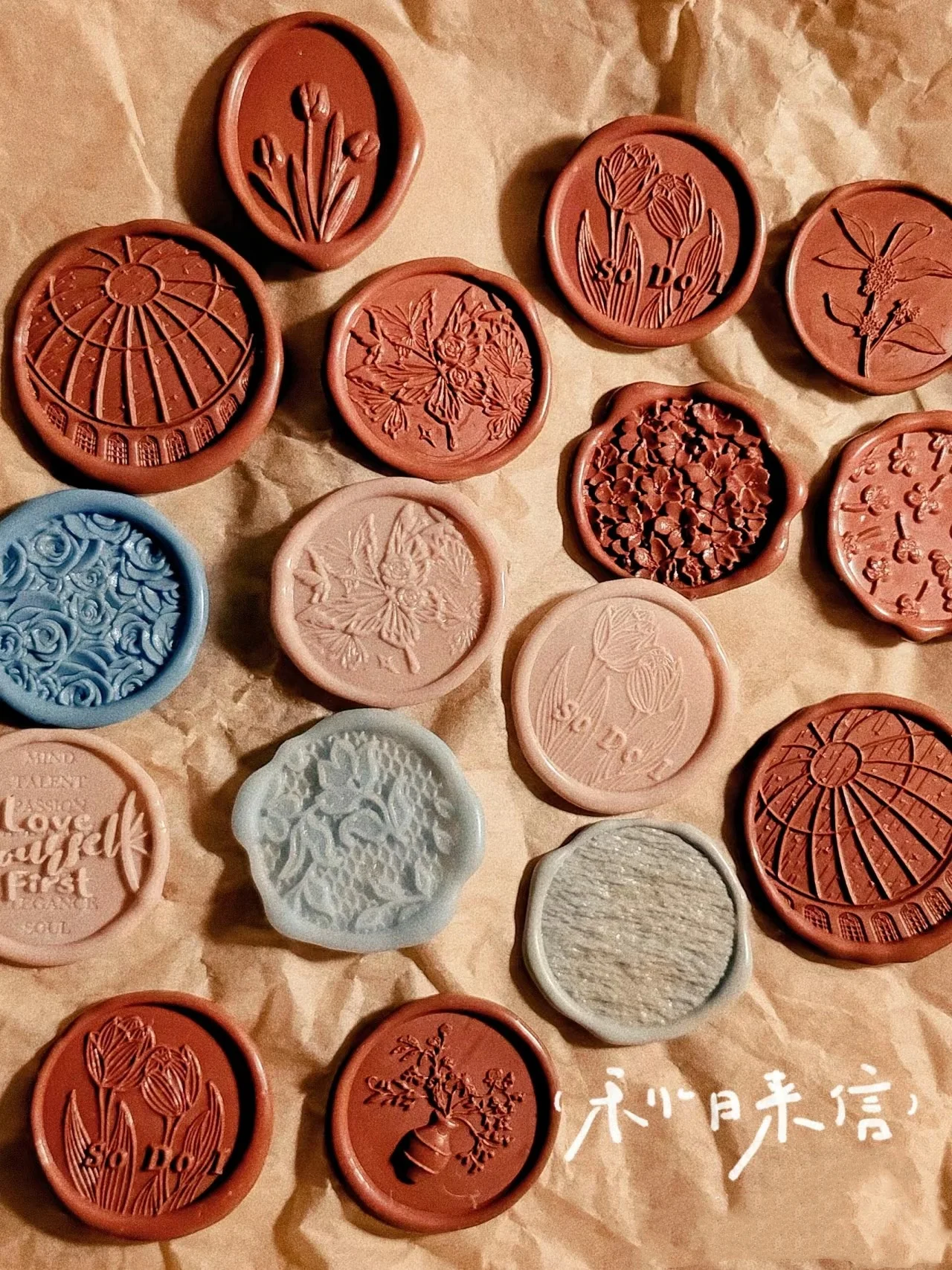 Fire Seal Capitolo Head Read Tulip Relief Sonnet Abnormals Copperhead Coffee Bean Shell Plate Multistrato Head Busta Seal