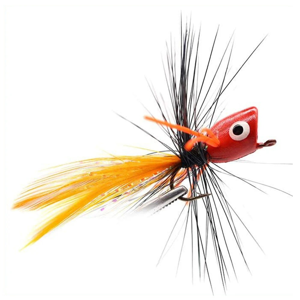 Barb Colorful Not Easy To Debait High Rate Of Medium Fish Strong Trapping Strong Penetrating Power Fly Hook Fake Bait Durable