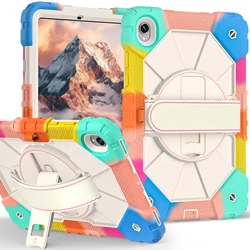 Custodia per Tablet Kids Shockproof con Cinghia a Mano e Cinghia a Spalla - Copertura in Silicone+PC Durevole