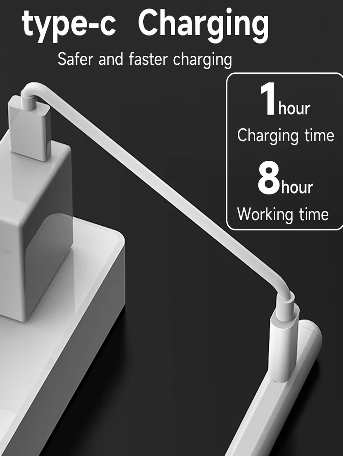 Caneta Stylus Ativa para Ios e Android Telas Sensíveis ao Toque e Telefones Lápis Recarregável com Tela de Toque Dupla para Apple Android - Imagem 3