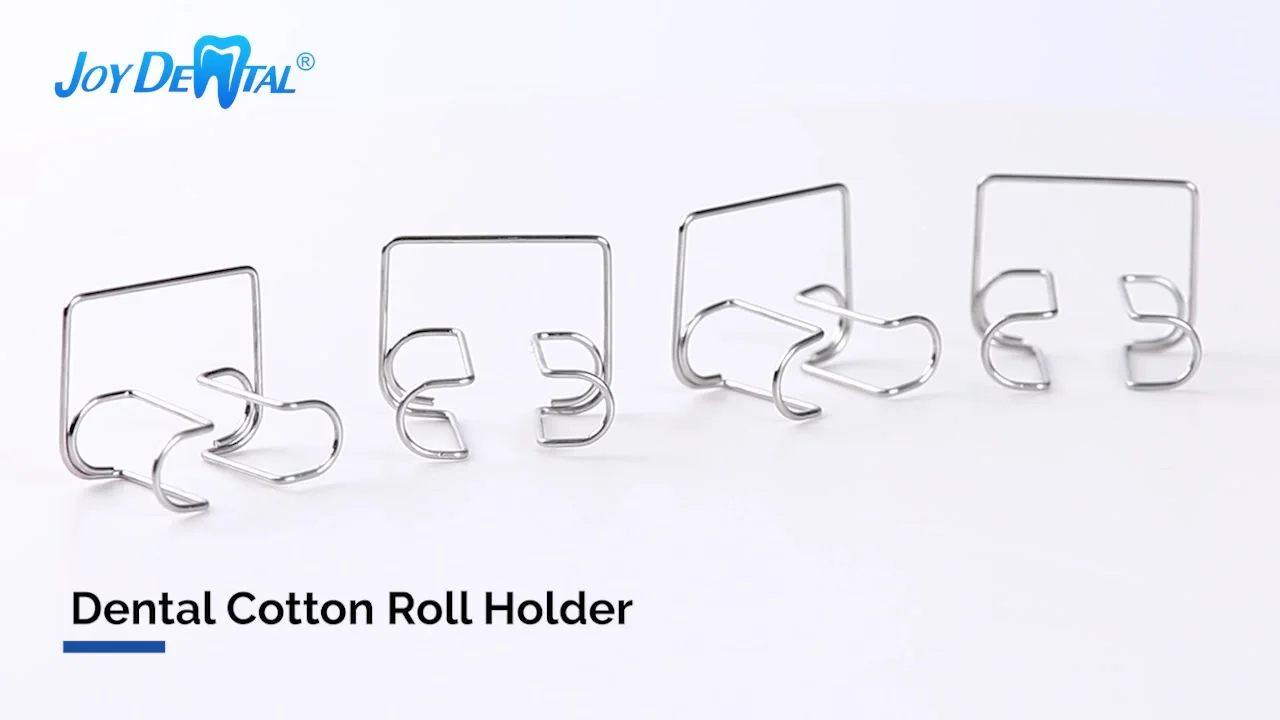 Dental Cotton Roll Holder Clip, YOUYA DENTAL 4Pcs Autoclavable Stainless Steel Cotton Roll Clip Dental Isolator Tool Cotton Roll Holder For Dental Lab Or Dentist Clinic
