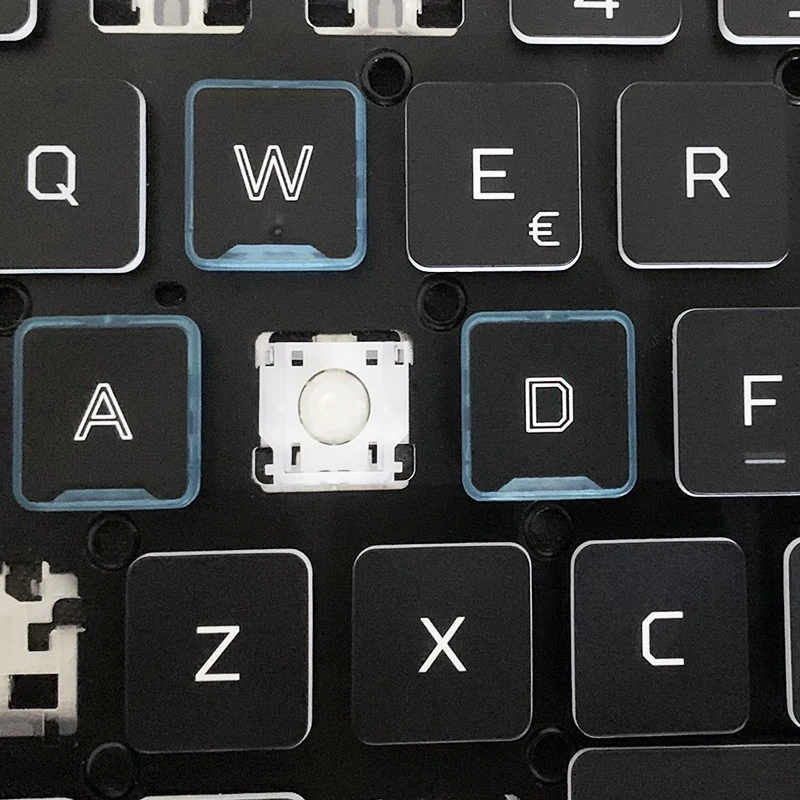 Substituição Rgb Backlit Keycap Chave para Acer Nitro An51554 An515-55 An51543 44 An517-51 52 An715-51 Teclado do Portátil & Clipes - Imagem 2