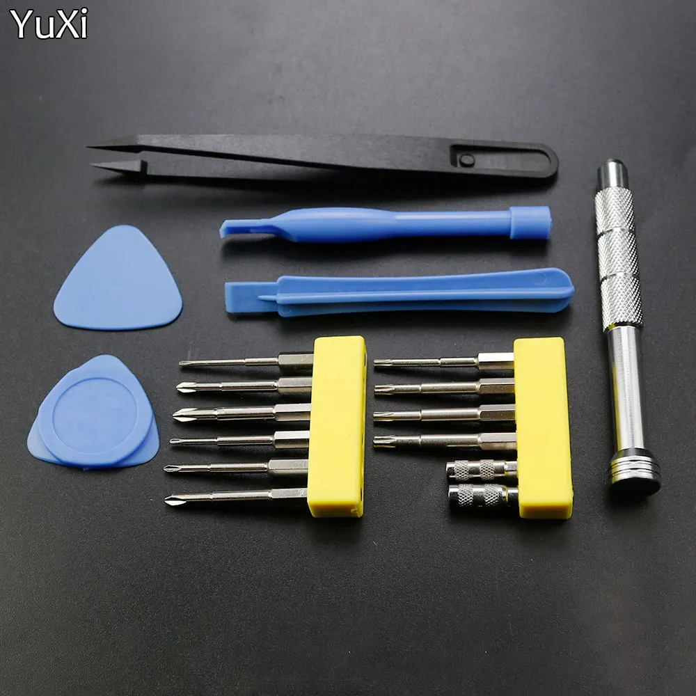 1Set Set Di Cacciaviti Kit Di Strumenti Di Riparazione Per Switch Ns New 3Ds Ps3 Ps4 Slim Wii Nes Snes Ds Lite Gba Psp Console Gamecube