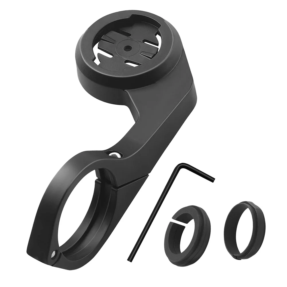 

Convenient CooSpo Bicycle Computer Mount for Garmin Edge, iGPSPORT Cycling GPS Mount, Black, Easy Installation