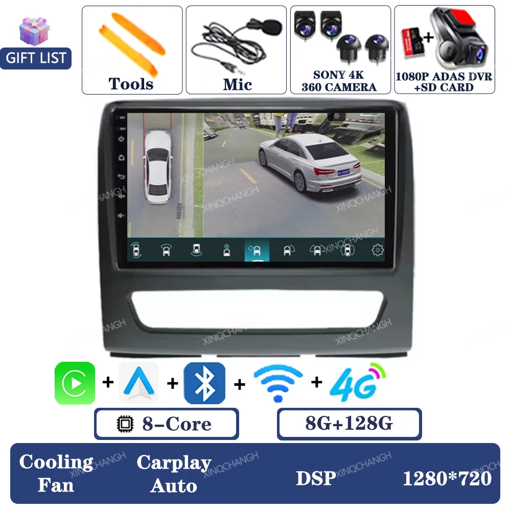 8G-128G 360 DVR