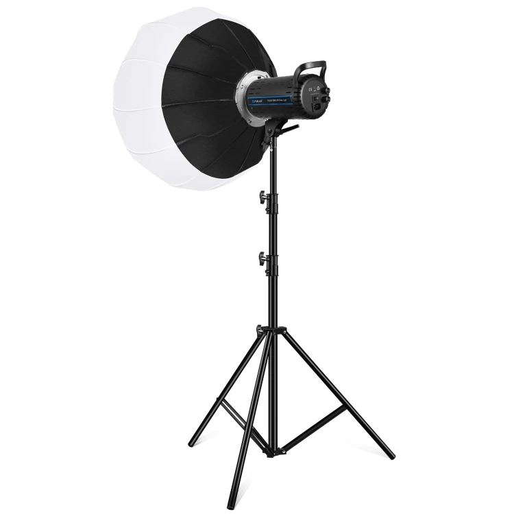 

PULUZ Professional 150W 3200K-5600K Studio Video Light Photography Kit with Foldable Lantern Softbox