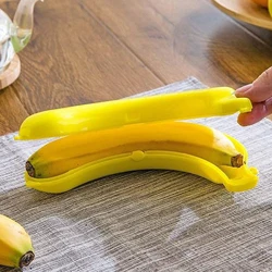 Portable Cute Banana Storage Case - Outdoor Travel Fruit Protector & Lunch Holder (Yellow)