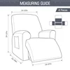 Single Seat Anti Slip Recliner Sofa Covers Velvet Stretch Reclining Couch Slipcovers Furniture Anti Cat Scratch Recliner Chair P 2
