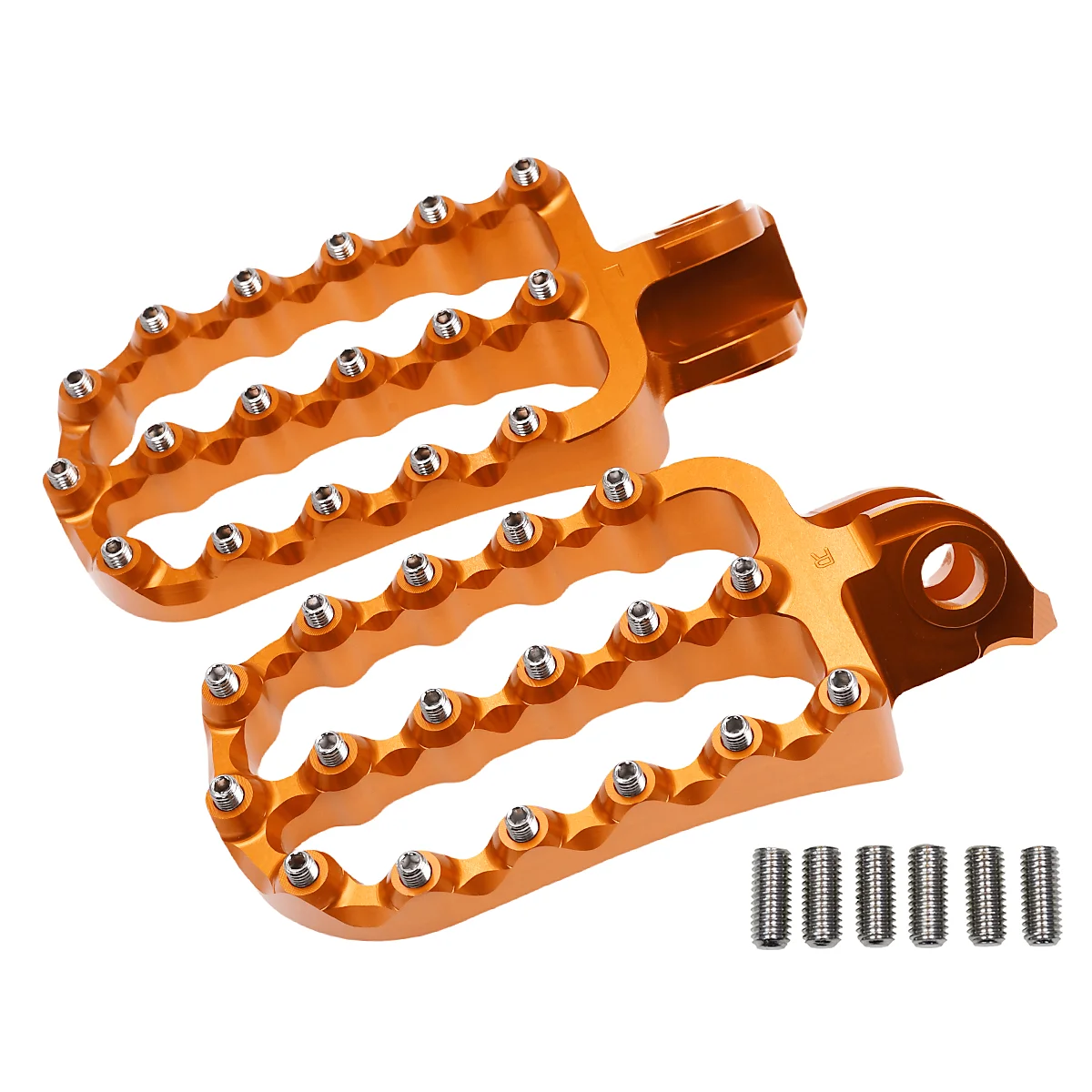 Premium Motocross Forged Foot Pegs for Adventure and Enduro Riding