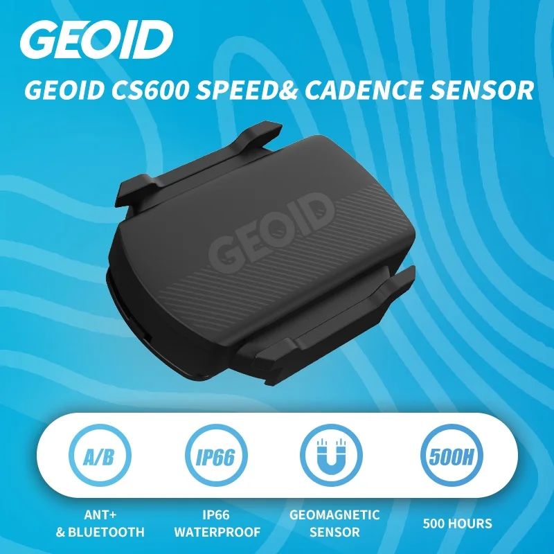 Wireless Bike Computer with Speed and Cadence Sensor - ANT+ Bluetooth Cycling Sensor for Road and Mountain Bikes