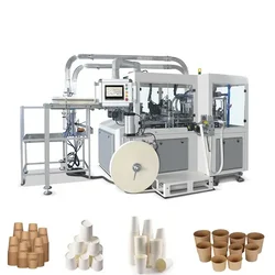 Factory Custom High Speed Paper Cup Paper Bowl Making Machine Full Automatic Ice Cream Paper Cup Making Machine for Sale