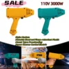 110V 3000W Handheld  Digital Stick Welder Portable Welding Machine with Long Wires and Ergonomic Handle Blue/Orange 1