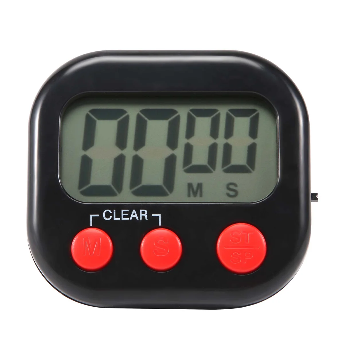 Newest Kitchen Timer, Digital Visual Timer Magnetic Clock Stopwatch Countdown Timer, Large LCD Screen Display for Cooking