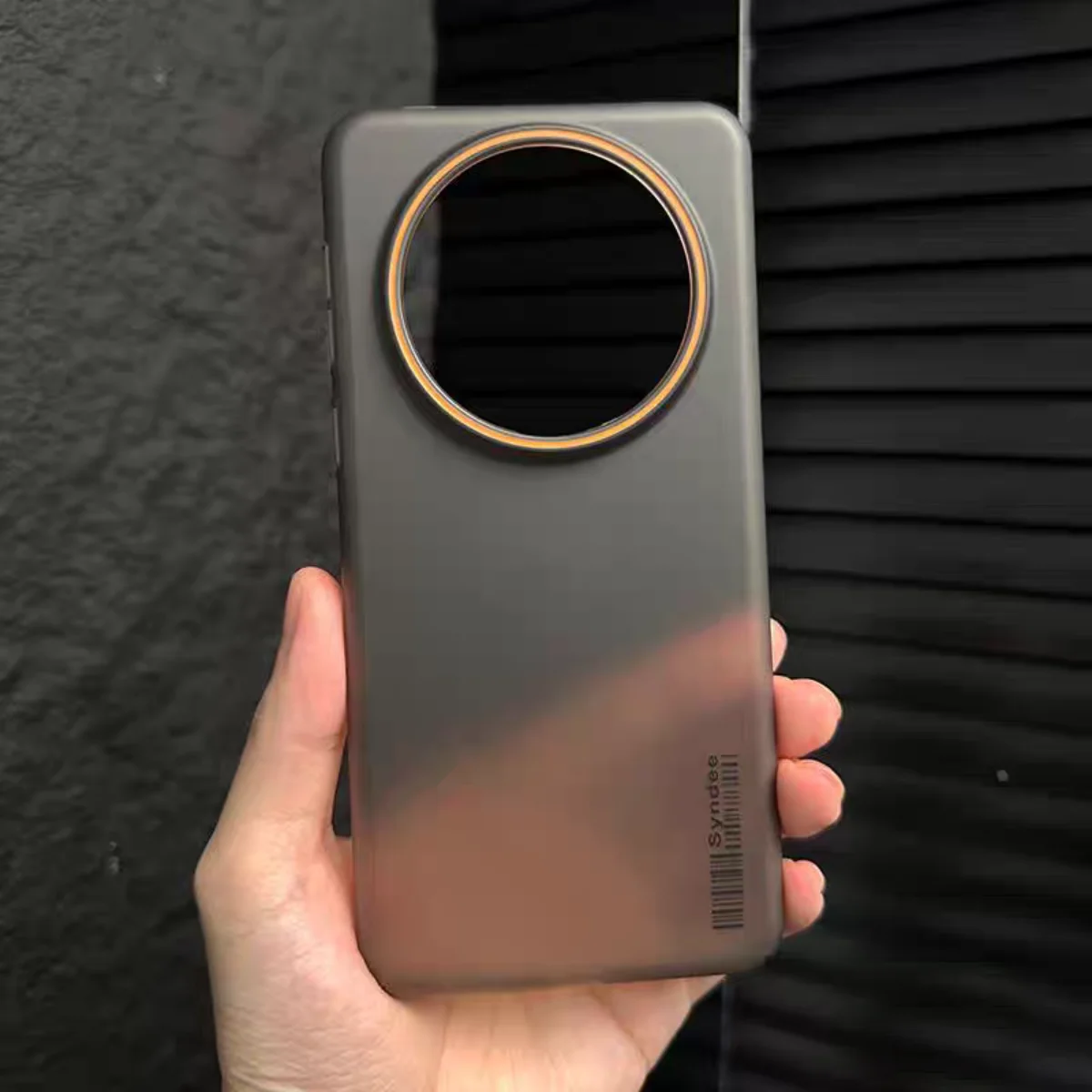 Sleek Matte Translucent Solid Color Protective Case