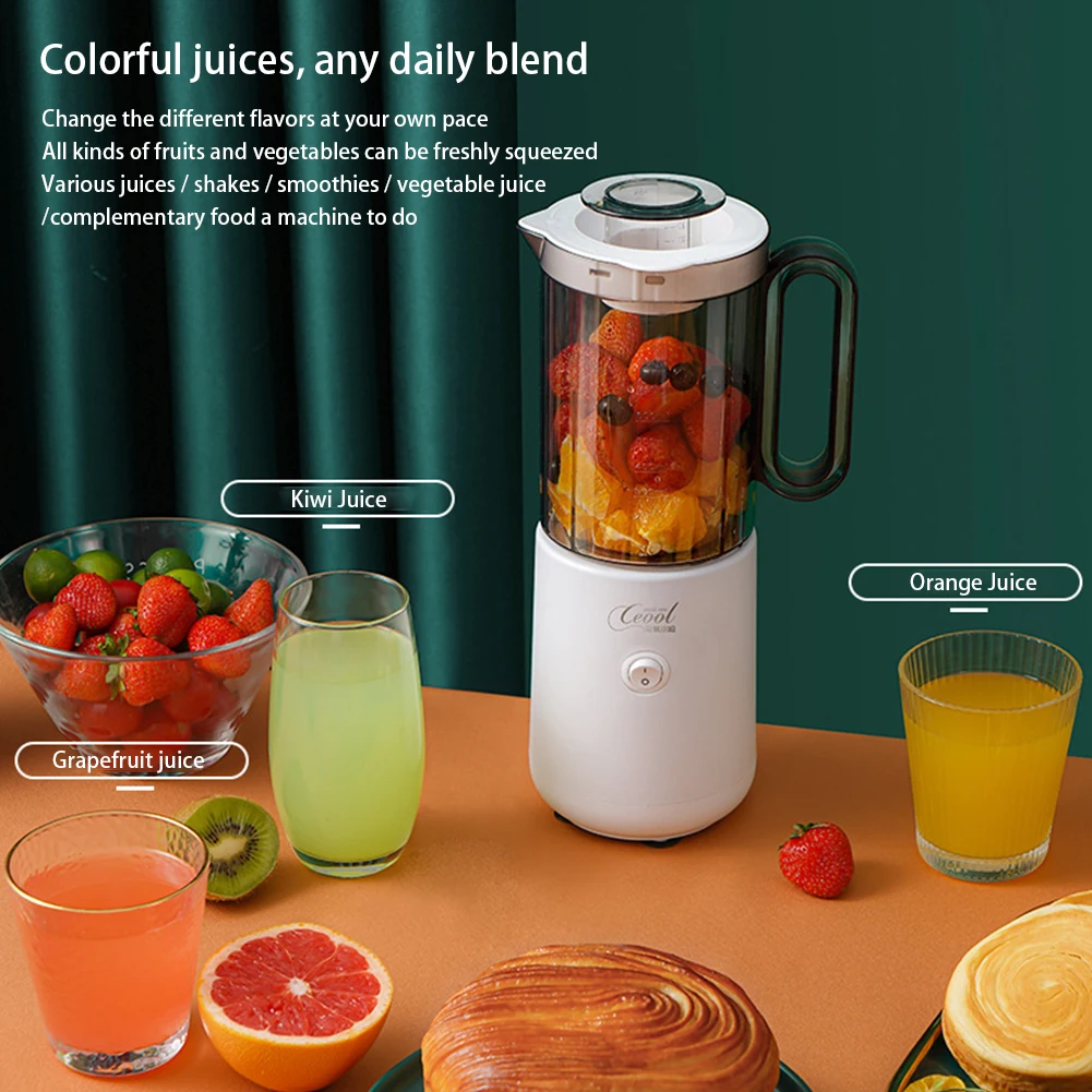 800ML Portable Blender Household Electric Juicer Multipurpose Meat Fruit Smoothie  Blender Automatic Coffee Beans Grinder 2 In 1 - AliExpress