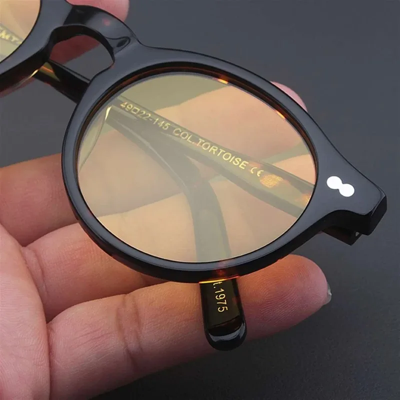 Johnny Depp Sonnenbrille für Herren und Damen, polarisiert, Miltzen-Stil, Marken-Vintage-Sonnenbrille mit Acetatrahmen für Herren, Brillen, Eyewear – Detail 15