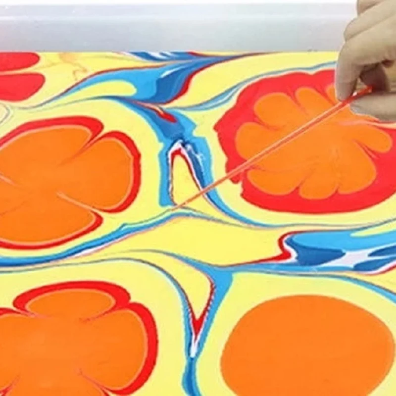 Hydrographics Water Transfer Marbling Painting Set Painting on Water Drawing Tools Kit S55