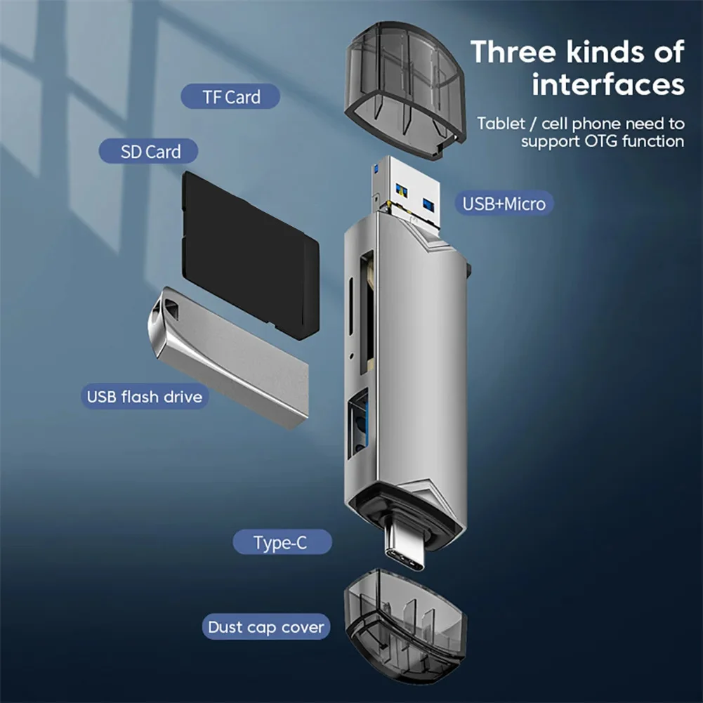 Ʈ º USB 3.0 ޸ ī  , TF SD ī , 5Gbps ӱ, 6 in 1