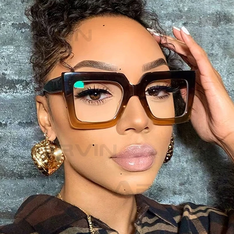 Montature Occhiali Occhiali Da Sole Quadrati Grandi Donna Occhiali