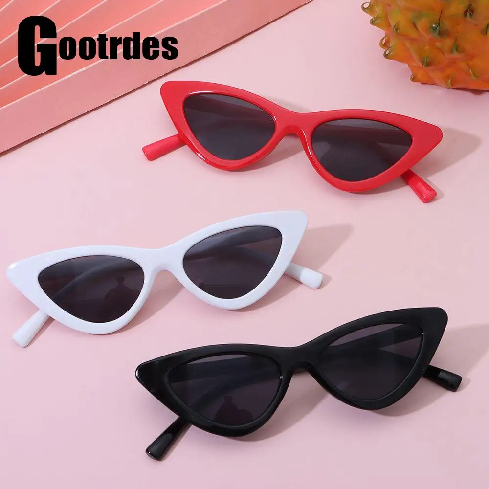 New Kids Sunglasses Fashion Retro Cat Eye Sun Glasses for Boys Girls 3-9 Years Non-Polarized Sun Glasses Trendy Party Favor fashion sunglasses kids sunglasses children sunglasses party sunglasses