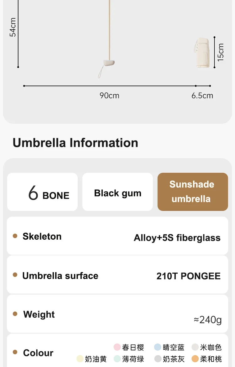 50% Off Mini Sun Umbrella Small Pocket Rain Umbrella Vinyl Folding Umbrella UV Ultraviolet Protection Sun Shade Pocket Parasol 17 S1770768dbca94d2e939556d0db246f69e