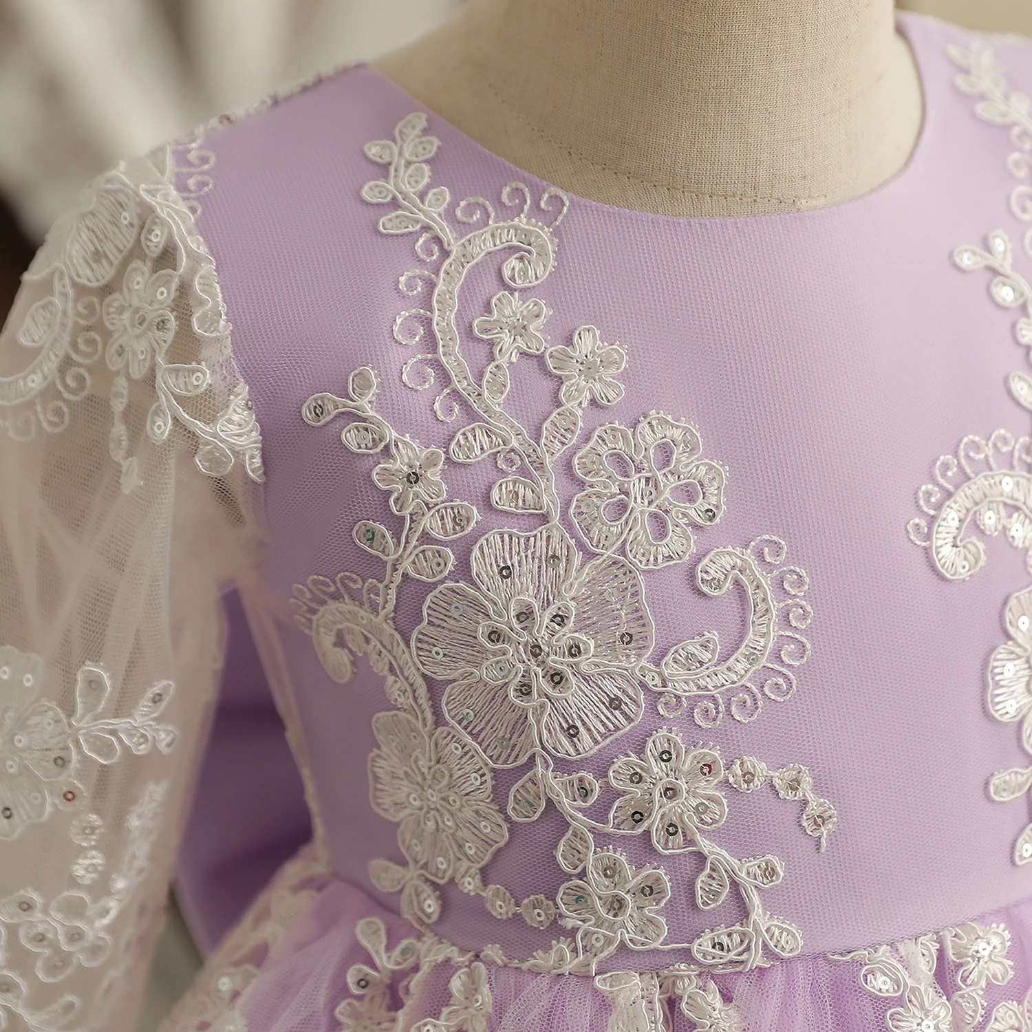 Girls Dress Baby Girl Dress 1-5Years Cute Baby Girl Princess Dress Toddler Girl Embroidery Floral Lace Brithday Party Big Bow Prom Tutu Costume