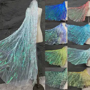 Wave Wrinkled Gradient – Mermaid Texture Cloth 1