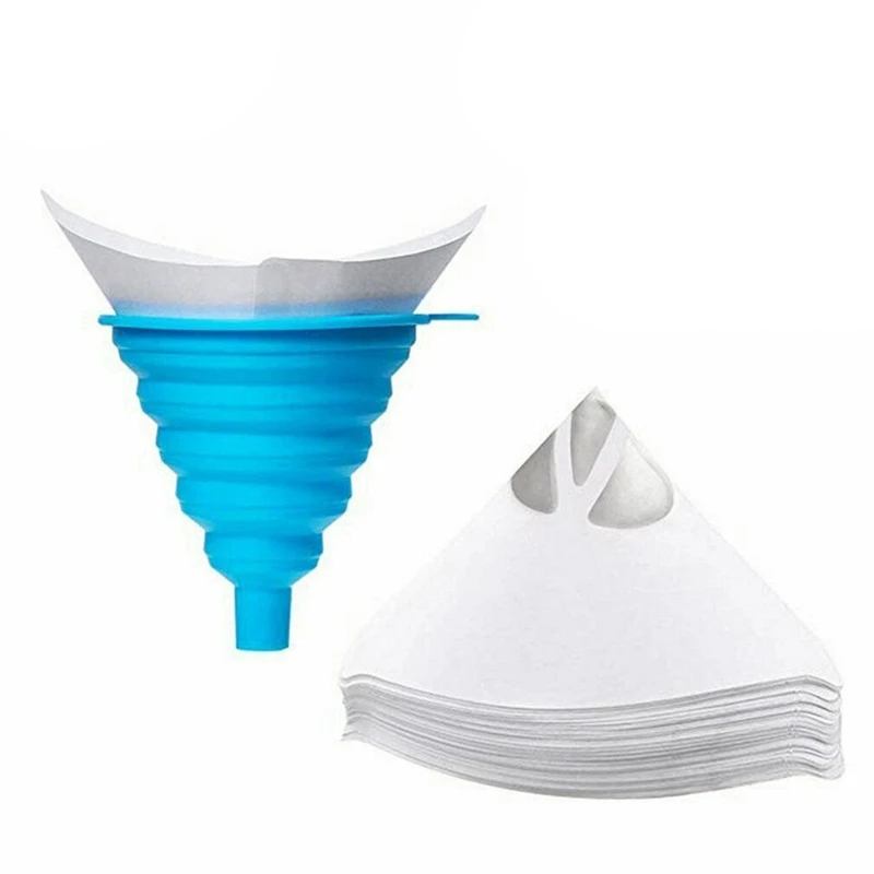 

101 Pcs Paint Filter Funnel Disposable Paint Filte Funnels Conical Paper Funnels Paper Purifying Straining Cup