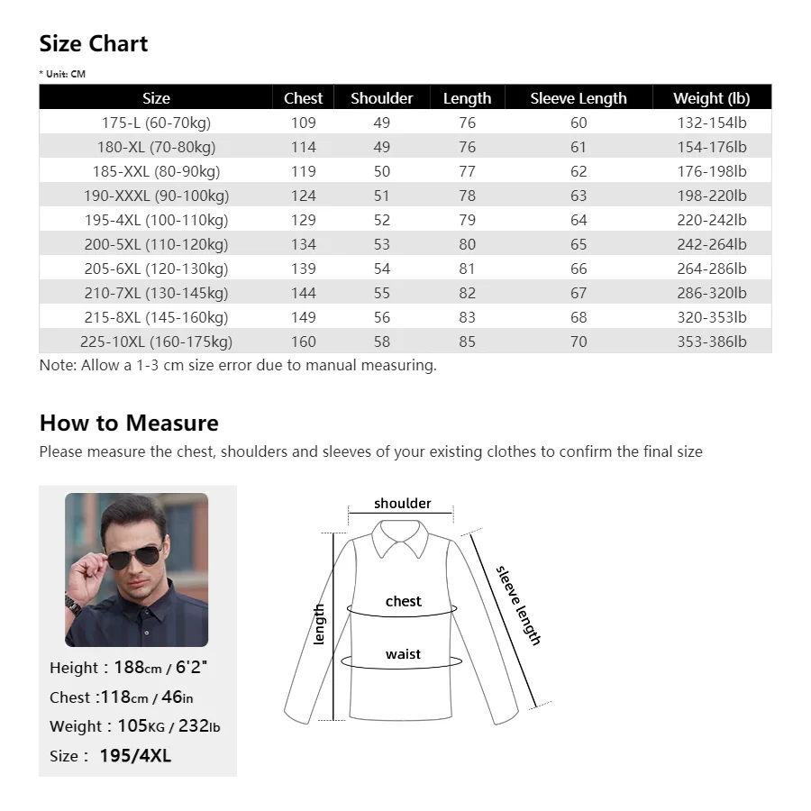 Men Shirt Denim Oversize Plus Size 6XL 7XL 8XL 10XL Fashion Casual Loose Golden Embroidery Long Sleeve Soft Dress
