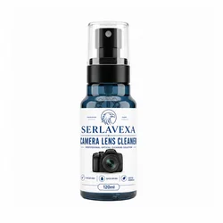 Premium Camera & Screen Cleaning Kit with Spray, Air Blower, and Brush (120ml)