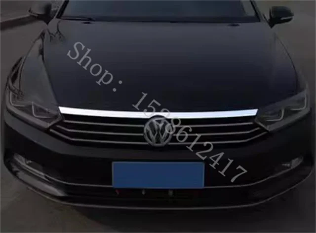 Für VW Volkswagen Passat B8 2015-2022 Front Hood Bonnet Grille Lip Molding  Abdeckung Trim Bar Garnieren Zubehör Auto styling - AliExpress