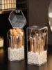 Makeup Brush Storage Bucket Eyebrow Pencil Eye Shadow Cosmetics Beauty Storage Acrylic Transparent Desktop Storage Box 1