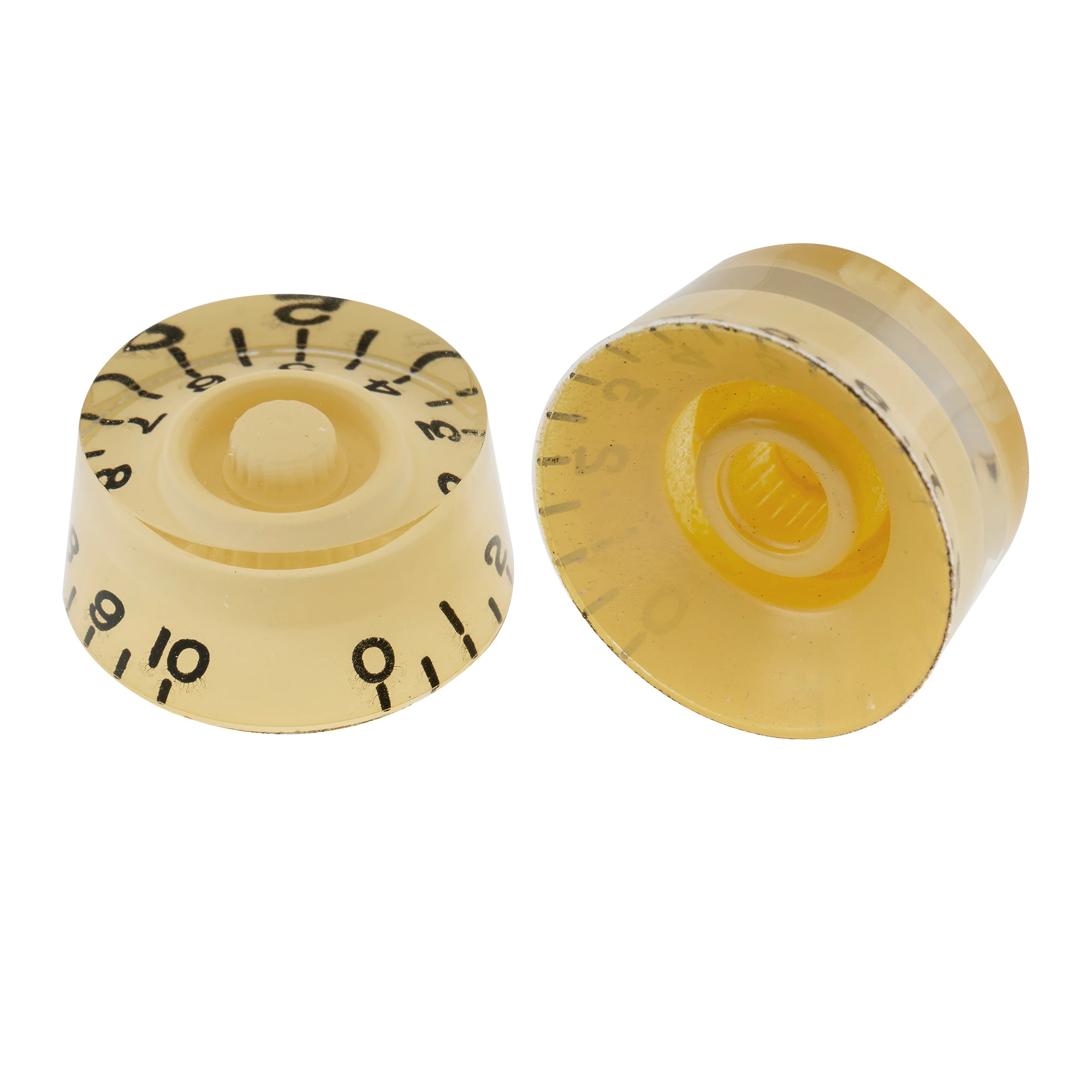 Musiclily Pro Metric Coarse 18-Spline Gitarrenknöpfe Tone Volume Speed Control Knöpfe für Epiphone Les Paul SG Gitarre (4er-Set) – Detail 15