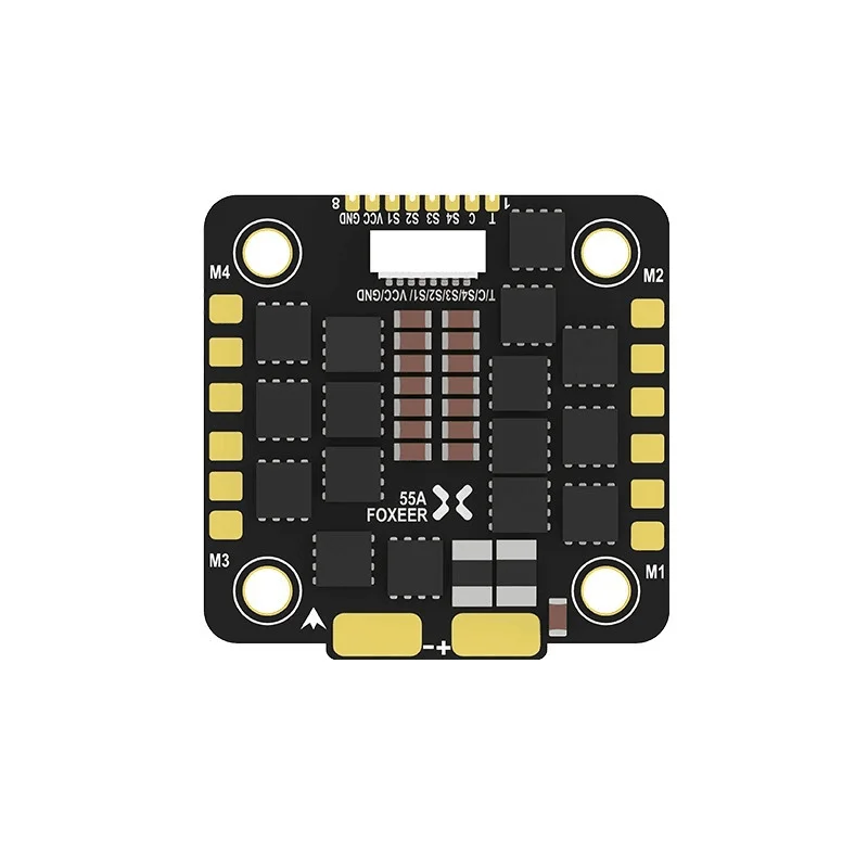 FOXEER Stack V2 F405 Управление полетом 55A Электронное управление 30,5 мм 4-8 с Подходит для дистанционного управления FPV Гоночные дроны для фристайла thumbnail 5