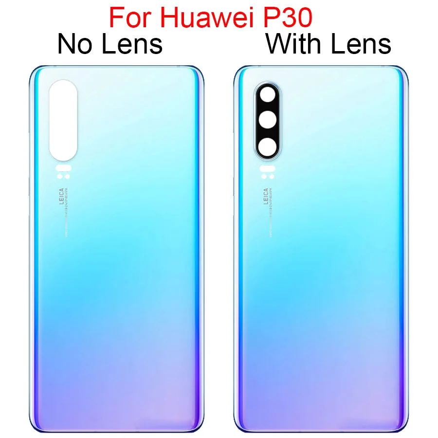 Szkło do Huawei P30 Pro Pokrywa baterii Tylna szklana obudowa drzwi do Huawei P30Pro Pokrywa baterii do Huawei P30 Pokrywa baterii