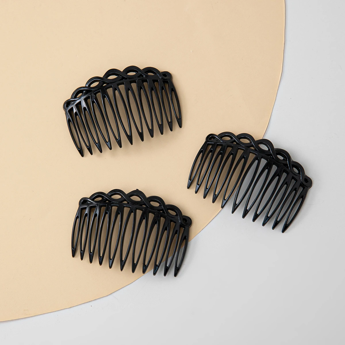 3PCS 11 Teeth French Twisted Hair Combs For Women and Girls Hair Accessories