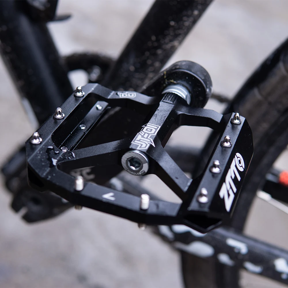 ZTTO Cycling Pedals MTB, DU Sealed Bearing Ultralight Aluminum Alloy Footboard Anti Slip Bicycle Platform Pedals DH Bicycle Parts - Image 2