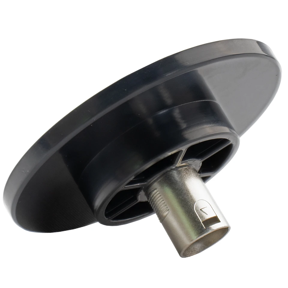 Sex Toy Fredorch Sex Machine Attachment 3.8'' Black Suction Cup Adapter 3XLR Connector for Sex Machine Love Dildo Holder