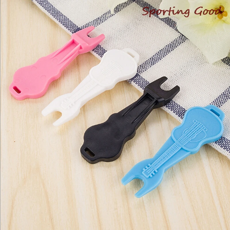 2Pcs/lot Plastic Guitar String Peg Pulling Puller Bridge Pin Remover Tool For Acoustic Guitar Parts Accessories Color Randomly