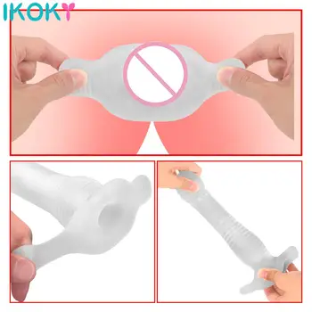 Silicone Hollow Dildo Anal Plug Anal Sex Toys For Women Men Prostate Massager Anal Expanding Dilator Stimulator Adult Products 6