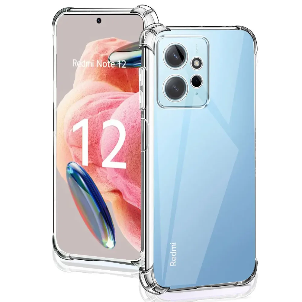 Silicone Soft Shockproof Clear Phone Case - Enhanced Protection Cover