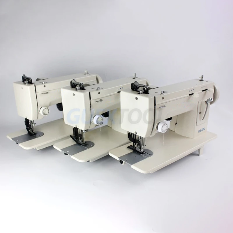 Portable Walking Foot Zigzag Stitch 9'' Arm Leather And Heavy-Duty Sewing Machine 106-RPL Thick material sewing machine leather 3