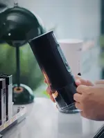 Портативная кофемашина IKAPE 2-в-1 черная