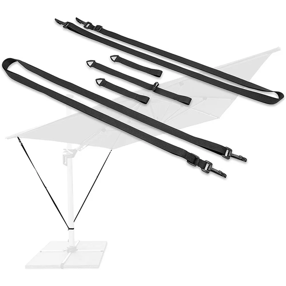 Wind Protection For Large Cantilever Parasols Windproof Fixed Strap For Garden Umbrella Weatherproof Fixed Strap Parasol