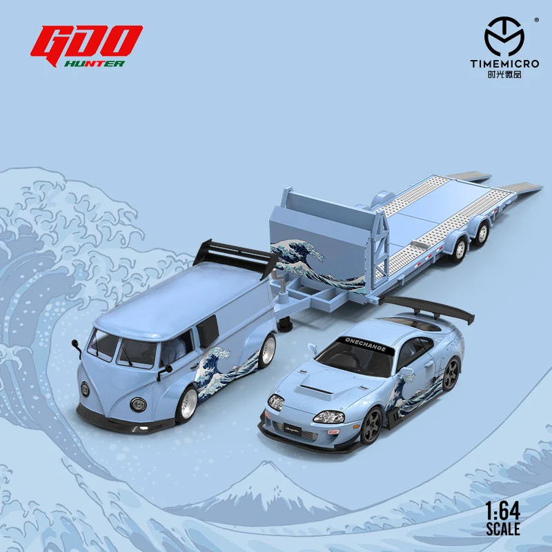 クロロ ラミカ TimeMicro X GDO 1:64 A80 /86 Set The Great Wave off Kanagawa